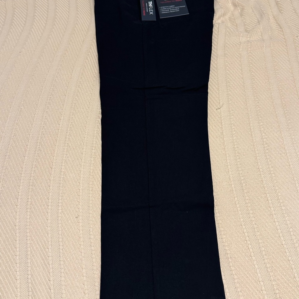 Tommy Hilfiger TH Flex Black Trousers